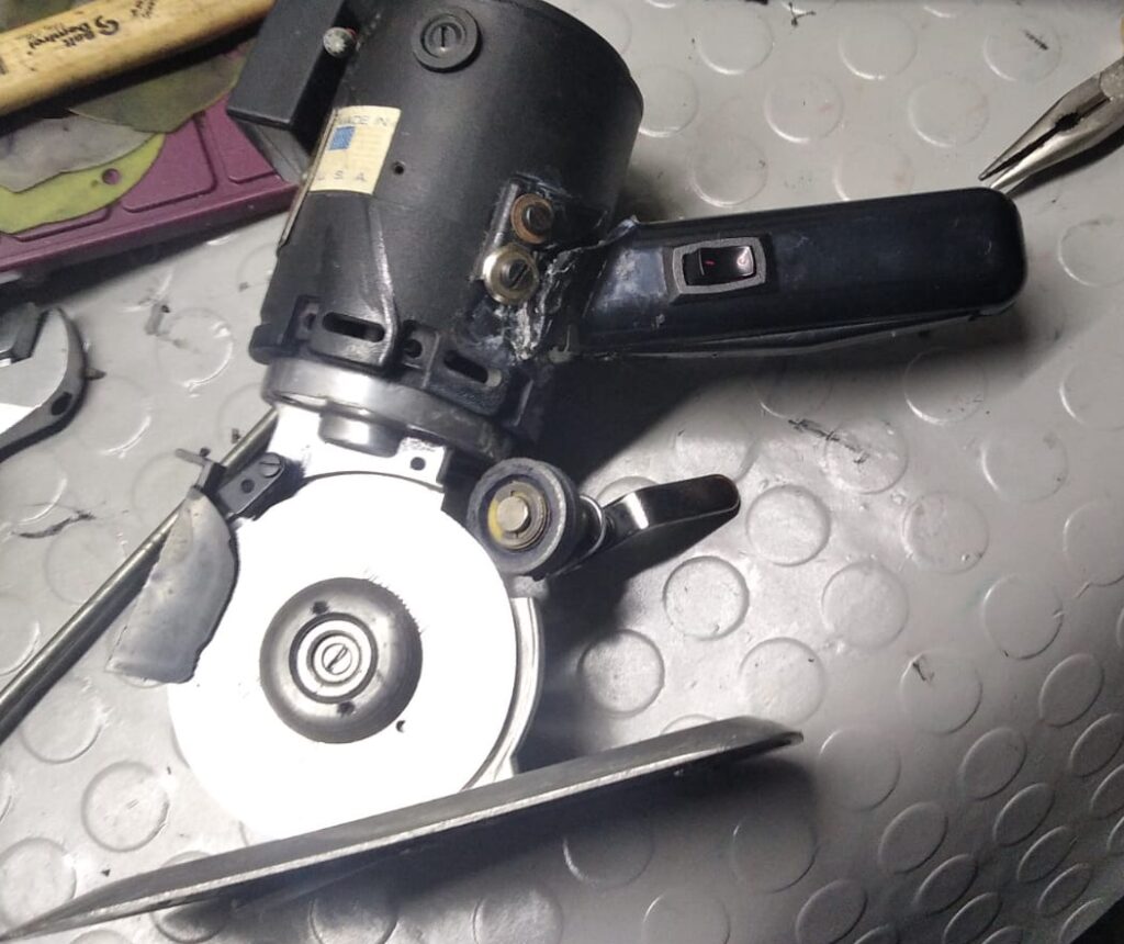 Yuvarlak Bıçak Kumaş Kesim Motoru Tamiri-İletişim: 0538 749 34 59